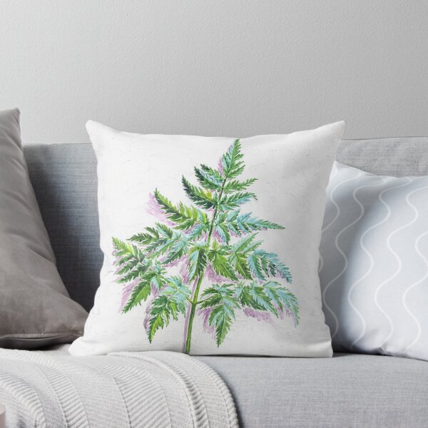 Item preview, Fern leaf (watercolor on textured background) designed and sold by Irina Ivanova.