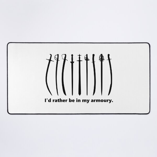 Item preview, I'd rather be in my armoury. designed and sold by FordeMA.
