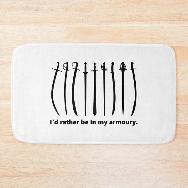 Item preview, I'd rather be in my armoury. designed and sold by FordeMA.