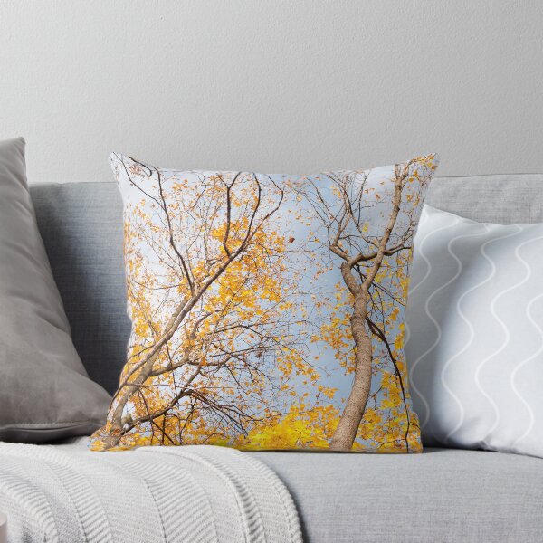Item preview, Yellow autumn leaves on trees  designed and sold by Arletta Cwalina.