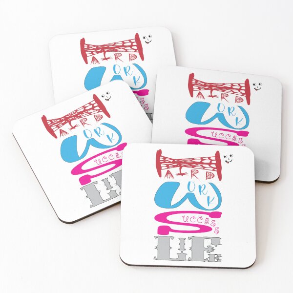 Item preview, Hard Work Success Life designed and sold by BLKHAS.