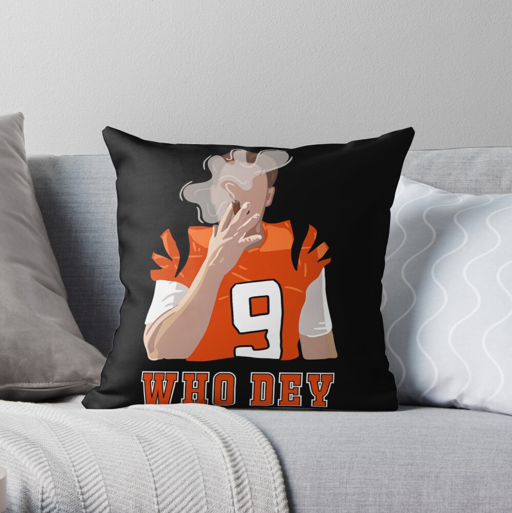 WHO DEY Joe Burrow Sticker for Sale by RachWillz