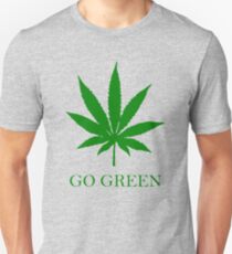 Vape Nation - Go Green With Weed Unisex T-Shirt