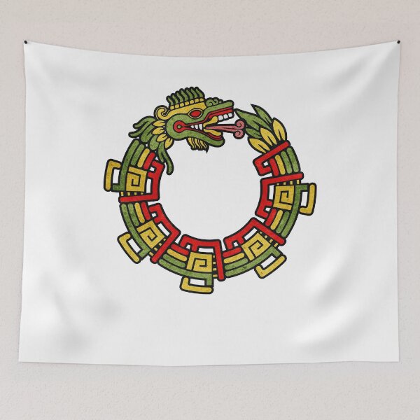 Aperçu de l'œuvre Quetzalcoatl Ouroboros Aztec Serpent Mayan Inca Toltec Gift créée et vendue par Alex2201.