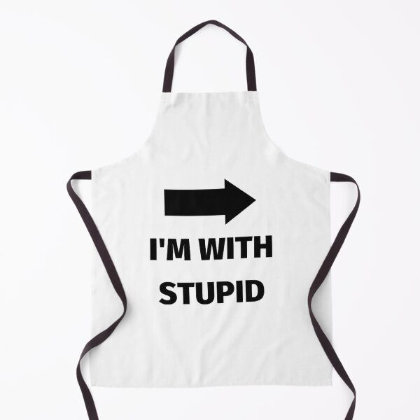 Item preview, I'm with stupid designed and sold by Tvdesignx.