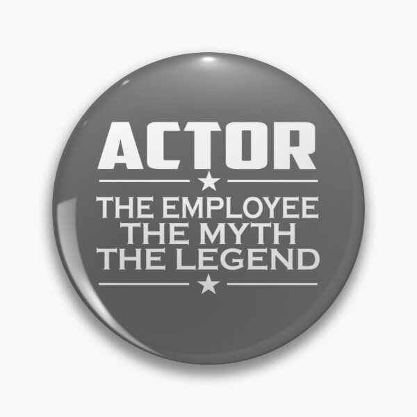 Item preview, Actor The Man The Myth The Legend Classic designed and sold by CamdenSipes00.