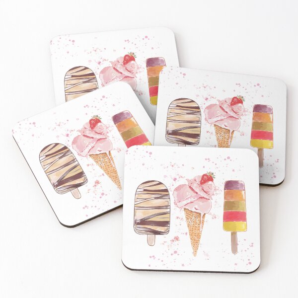 Aperçu de l'œuvre #summertime ices créée et vendue par Leatextileart.
