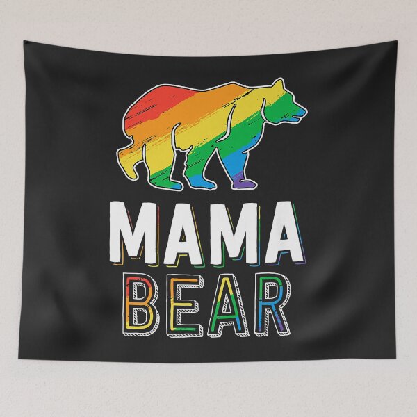 Item preview, Gay Mama Bear Shirt Proud Mom LGBTQ Parent LGBT Mother Premium designed and sold by Corelli87.