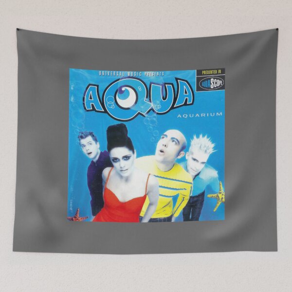 Item preview, Aqua Aquarium Album Cover Classic designed and sold by AlizaBartoletti.