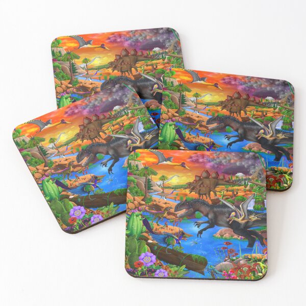 Item preview, Exotic Dinosaur World designed and sold by GeraldNewtonArt.