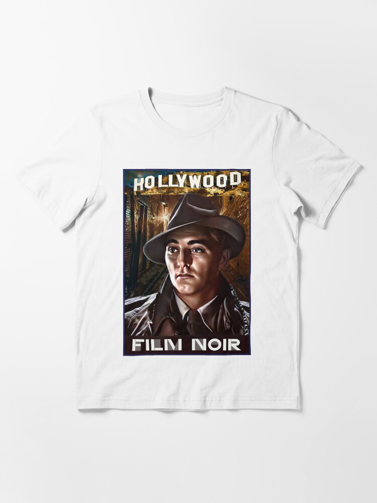 "Robert Mitchum Film Noir " Tshirt for Sale by Hautforte Redbubble