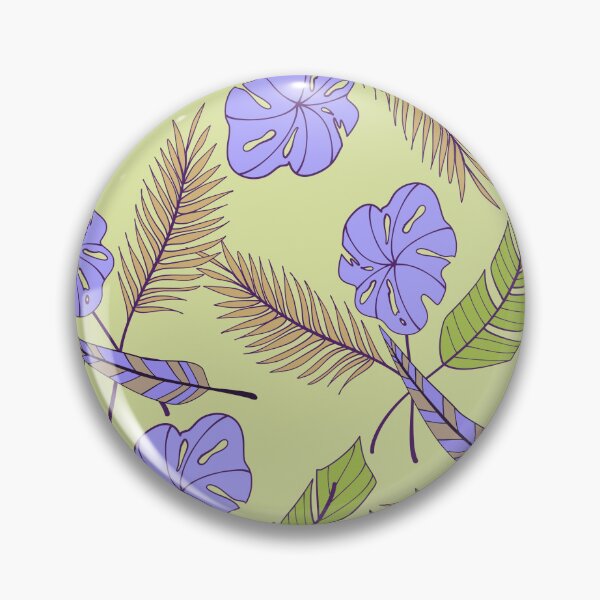Artikelvorschau, Palm Monstera Tropical Leaves Pattern Purple and Mint entworfen und verkauft von GraphicsClub.