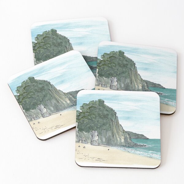Item preview, Anapai Bay - Abel Tasman Watercolour designed and sold by Tom Napper Design.