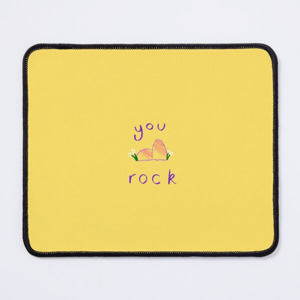 Item preview, You Rock - Yellow designed and sold by DesignsByJaycee.