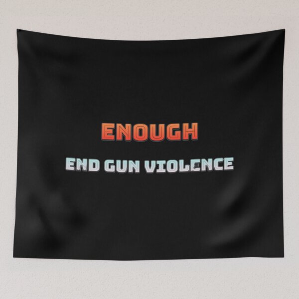 Item preview, Wear Orange Peace Sign, Enough End Gun Violence designed and sold by ibrahimsn.