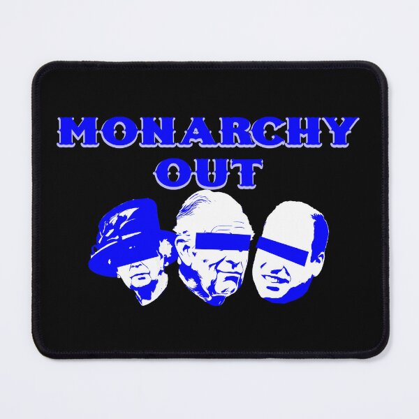 Item preview, Monarchy out - featuring 3 faces designed and sold by Signs for Dark Times.