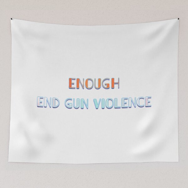 Item preview, Wear Orange Peace Sign, Enough End Gun Violence designed and sold by ibrahimsn.