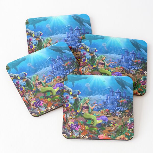 Item preview, Magical Undersea Realm designed and sold by GeraldNewtonArt.