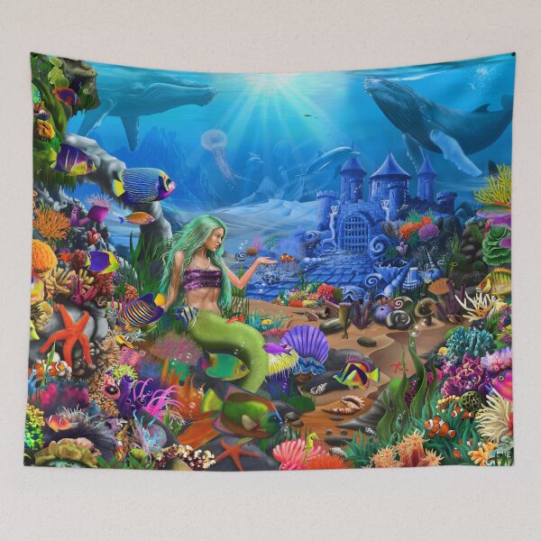 Item preview, Magical Undersea Realm designed and sold by GeraldNewtonArt.