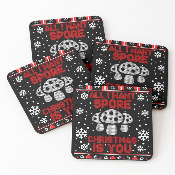 Item preview, All I Want Spore Christmas Mushroom Hunting Ugly designed and sold by Earlene2365.