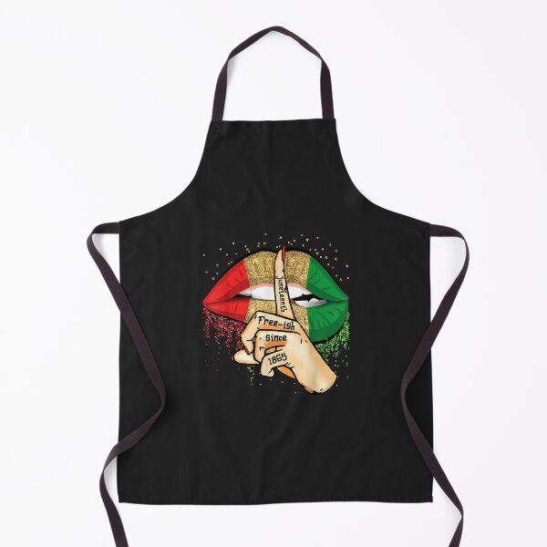 Item preview, Juneteenth Free Ish Since 1865 Lips African Melanin Girl designed and sold by Corelli87.