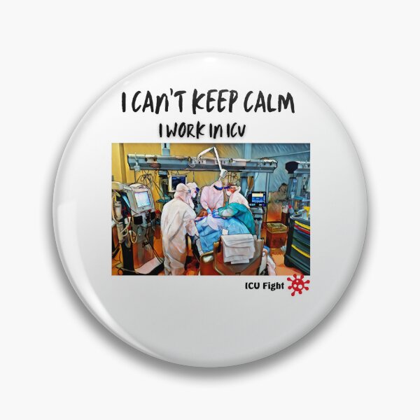 Item preview, I CAN'T KEEP CALM, I'M OPENING A TRACHEA designed and sold by ICU-FIGHT.
