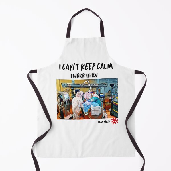 Item preview, I CAN'T KEEP CALM, I'M OPENING A TRACHEA designed and sold by ICU-FIGHT.