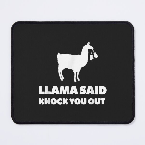 Item preview, Llama Said Knock You Out - Funny Martial Arts Animal designed and sold by Corelli87.