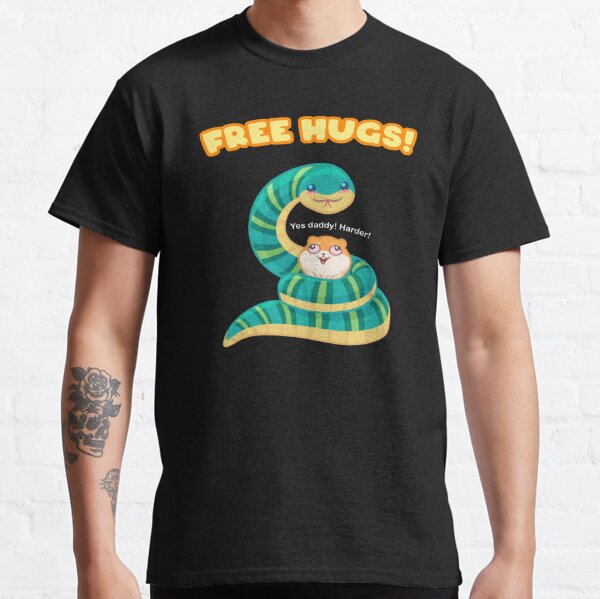 Free Hugs - Snake & Hamster Classic T-Shirt