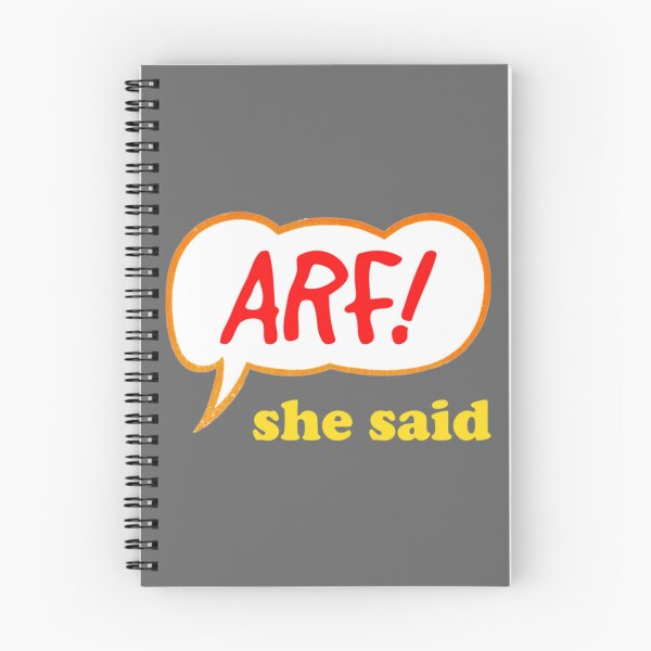Item preview, Arf! She Said Essential designed and sold by AlizaBartoletti.
