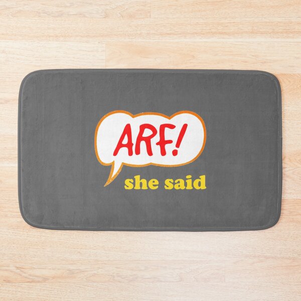 Item preview, Arf! She Said Essential designed and sold by AlizaBartoletti.