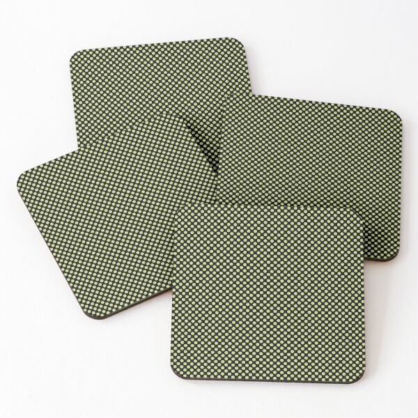 Item preview, Black and Daiquiri Green Polka Dots designed and sold by SaraValor.