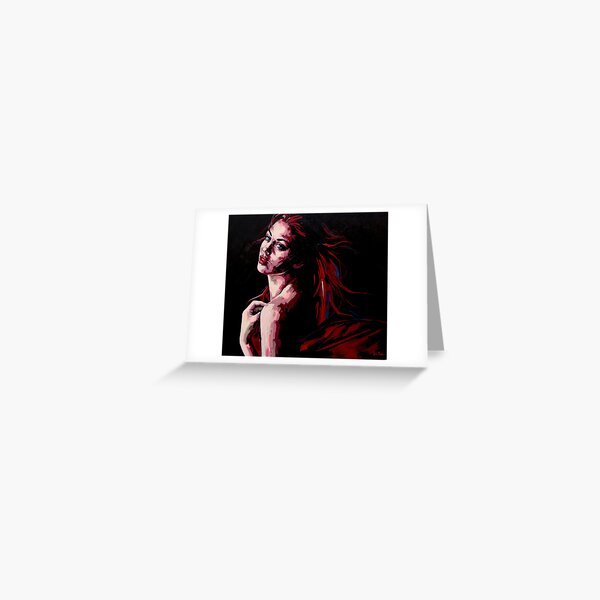 Red Greeting Card