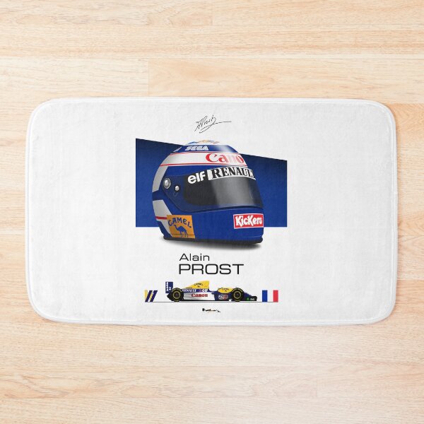 Item preview, Alain Prost 1993 - Helmet and car Print designed and sold by JageOwen.