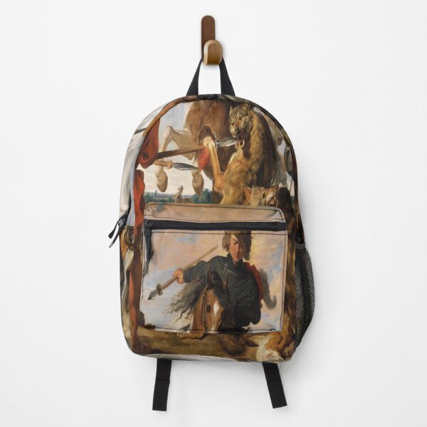 Item preview, Wolf and Fox Hunt-Peter Paul Rubens designed and sold by LexBauer.