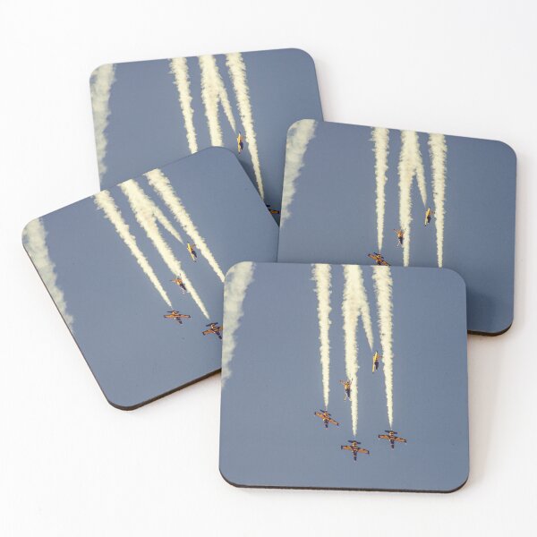 Item preview, Airplanes formation performing aerobatics on the sky at airshow  designed and sold by Chris-Thodd.