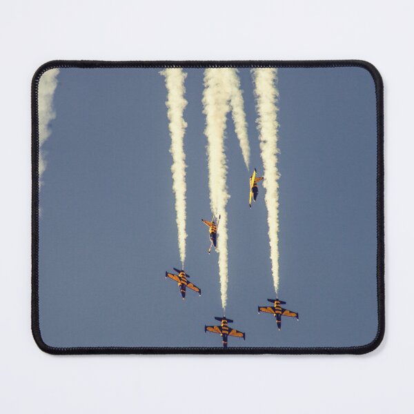 Item preview, Airplanes formation performing aerobatics on the sky at airshow  designed and sold by Chris-Thodd.