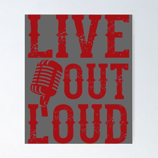Item preview, Live out loud  designed and sold by Evangeline11.
