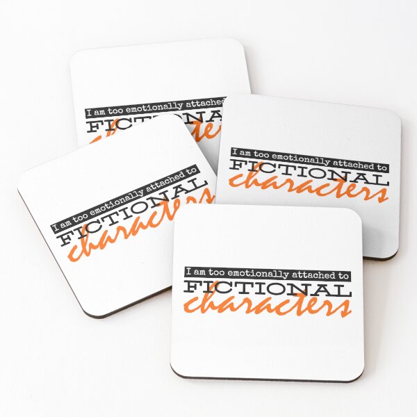 Item preview, I Am Too Emotionally Attached To Fictional Characters designed and sold by john-ess.