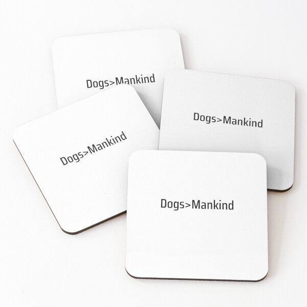 Item preview, Dogs>Mankind. A Cool dog quote womens design.  A quirky dog quote. designed and sold by Doggymadness.