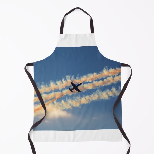 Item preview, Airplane performing aerobatics on the blue sky at airshow designed and sold by Chris-Thodd.
