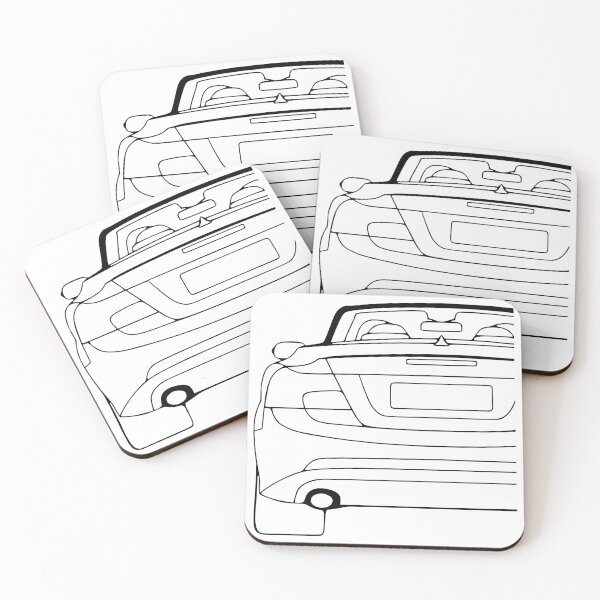 Item preview, C70 II facelift 2010-2013 rear black lines designed and sold by EdimDesign.