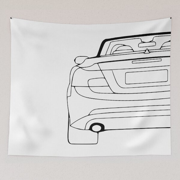 Item preview, C70 II facelift 2010-2013 rear black lines designed and sold by EdimDesign.