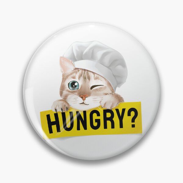 Item preview, Cute Adorable Kitty Cat Feline Hungry Chef designed and sold by ozunu.