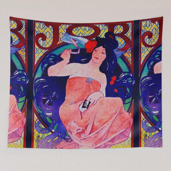 Item preview, Job cigaratte por Alfons Mucha 1898 designed and sold by Vinesh Chandrakant.