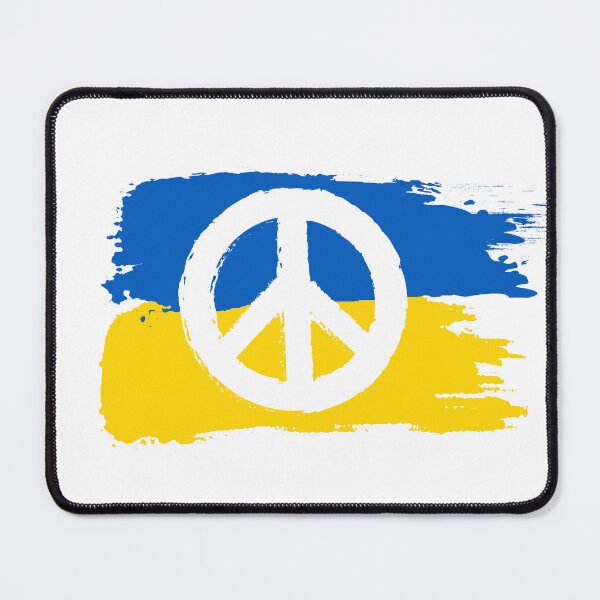 Item preview, Ukrainian Flag Peace for Ukraine designed and sold by lxmag.