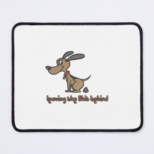 Item preview, Humorous Dog Shit Embroidery designed and sold by Cre8iveSkill.