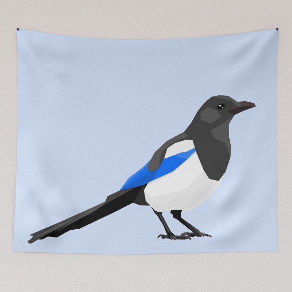 Item preview, Geometric Magpie designed and sold by SarcasticBadger.