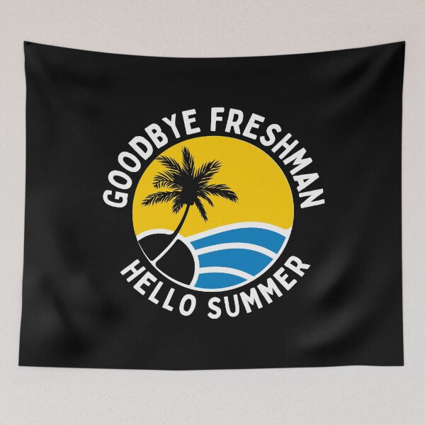 Item preview, Funny Quote For Last Day Of School: Goodbye Freshman Hello Summer designed and sold by AmeliaStore1.