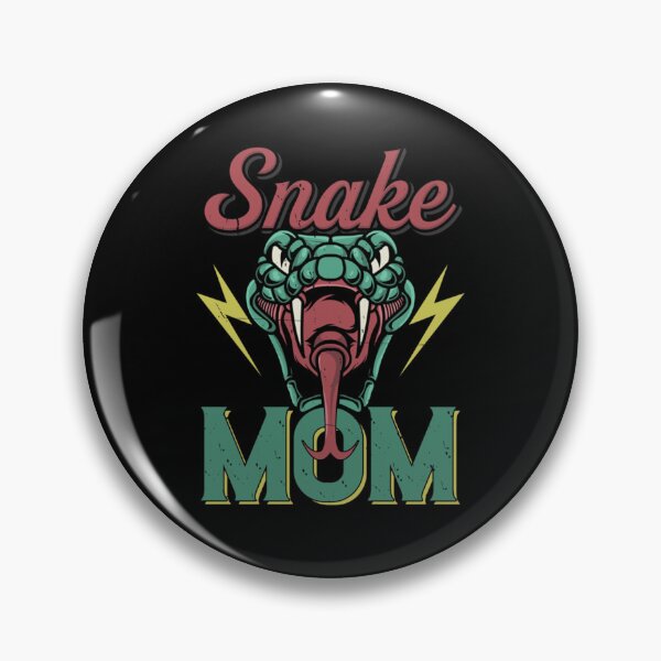 Item preview, Snake Mom Mother Of Funny Python Partnerlook Matching Gift Fitted T-Shirt designed and sold by contawana1s.